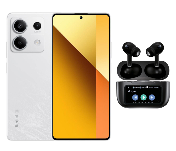 Xiaomi Redmi Note 13 5G 8/256GB Arctic White + Smart Buds Pro - 1514889 - zdjęcie